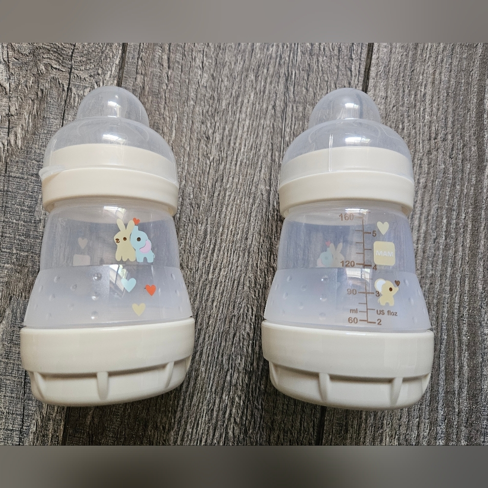Pair of 5 oz Mam Bottles